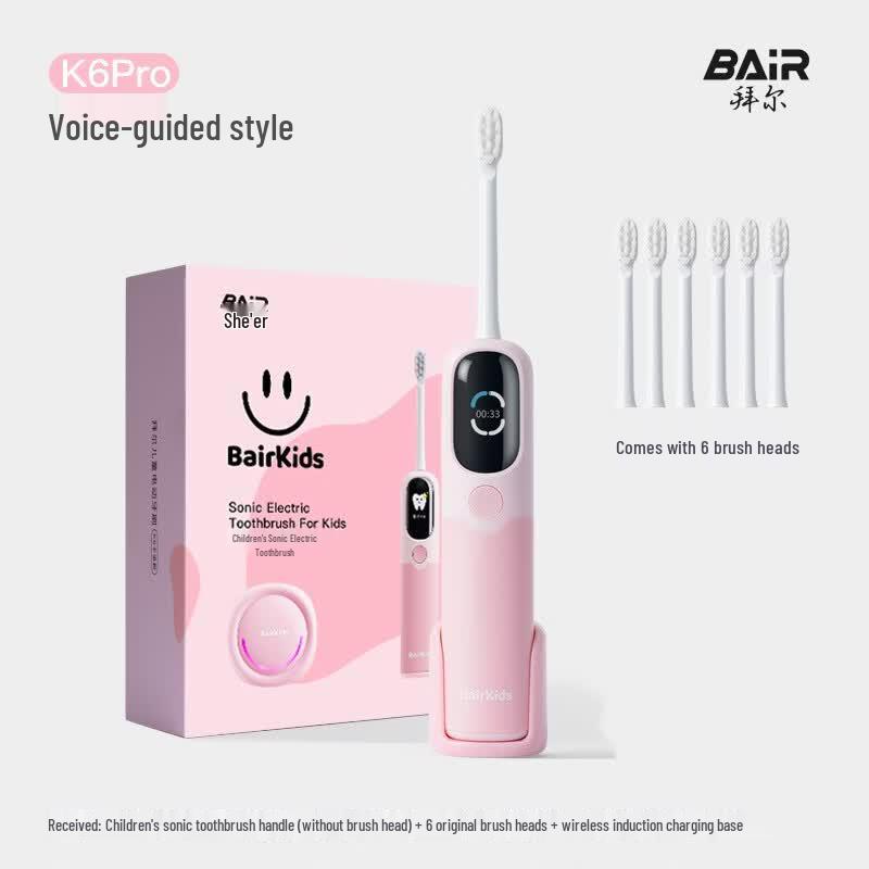 Bayer K6 Kids Sonic Electric Toothbrush CN Plug (adapter Included)