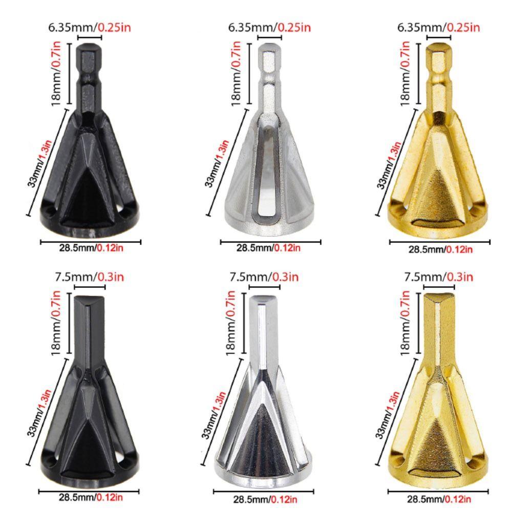 Hexagonal Metal Shank External Chamfer Bit Repair Damaged Bolts Drill Bit  Drill Accessories