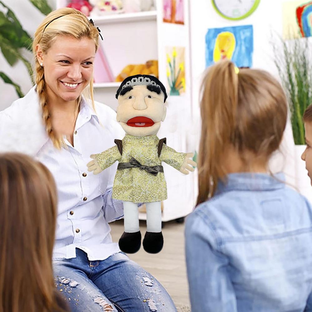 Game Jeffy Hand Puppet Plush Dolls Coby Chef Prince Joseph Junior Finger Muppet Plushie Toy Soft Figurine Sleeping Gift For Kids