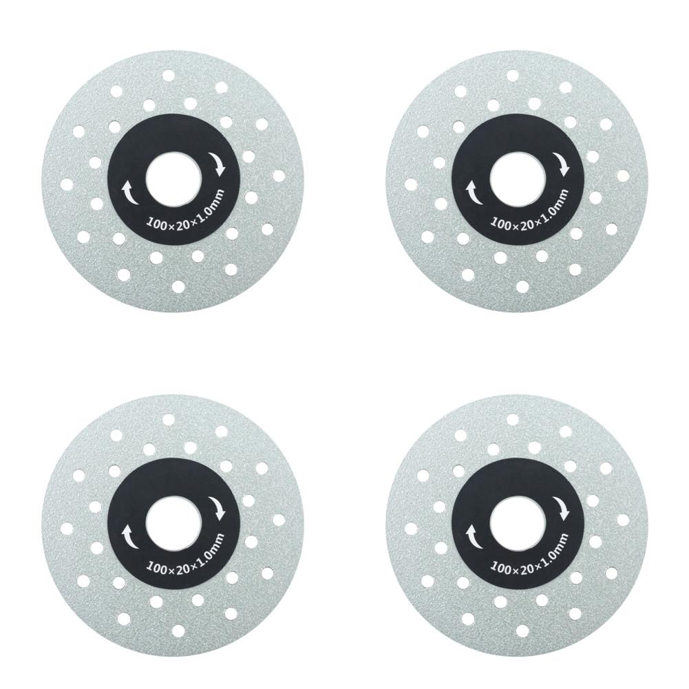 1-10PCS 100mm Cutting Disc Diamond Rock Slabs Grinding Disc Slate For Angle Grinder Polishing Cutting Disc Ultra-thin Saw Blade