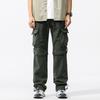 Summer New Overalls Retro Casual Loose Multi-pocket Men's Trousers Trendy Brand Men's High-end Pants