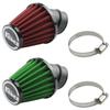 High Flow Motorcycle Air Filter - RAD Mushroom Head Element 28-48mm Clip-On 45° Bend Intake Filter Air Filters 7