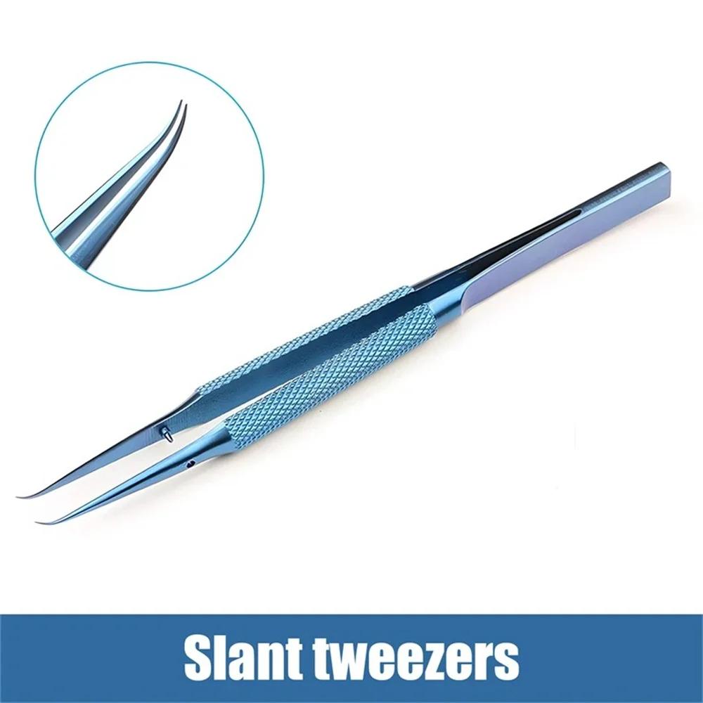 

Antimagnetic Electronics maintenance Tweezers 0.15mm Precision Titanium Alloy Professional Repair Fingerprint Flywire Tweezers WT