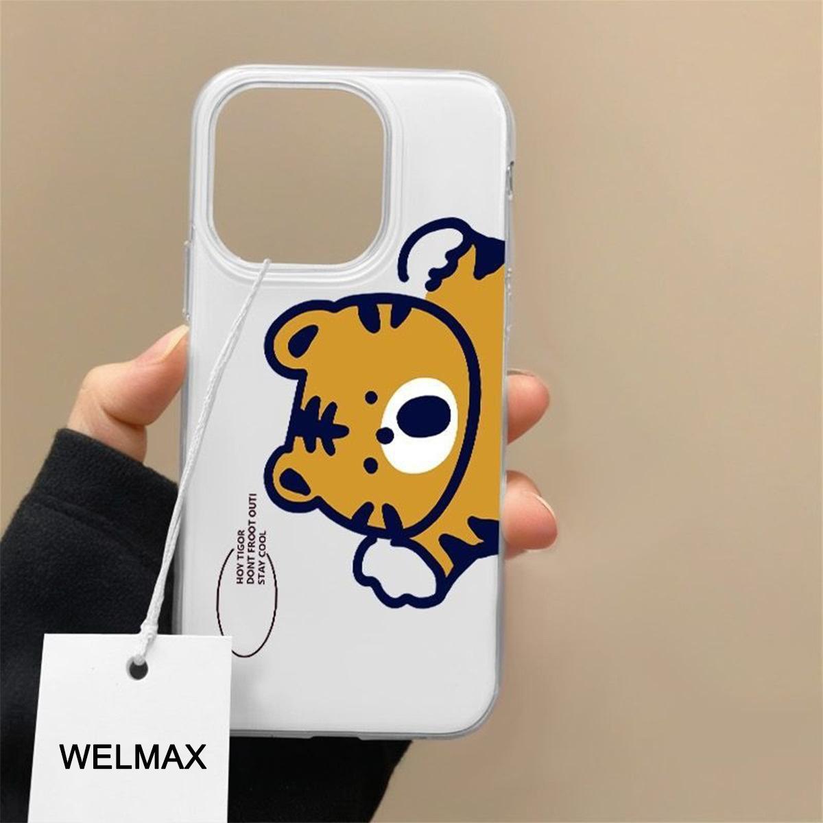 

Forimd for Apple Phone Protective Case Hanging Rope Transparent Phone Case Large Hole for Apple Phone Protective Case Premium Sense For iPhone 16PROMAX