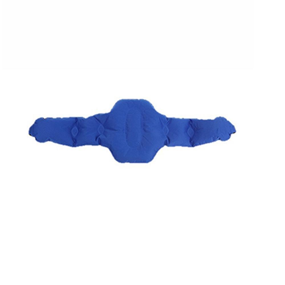 Foldable Inflatable Lumbar Pillow Comfortable Inflatable Backrest Camping Travel