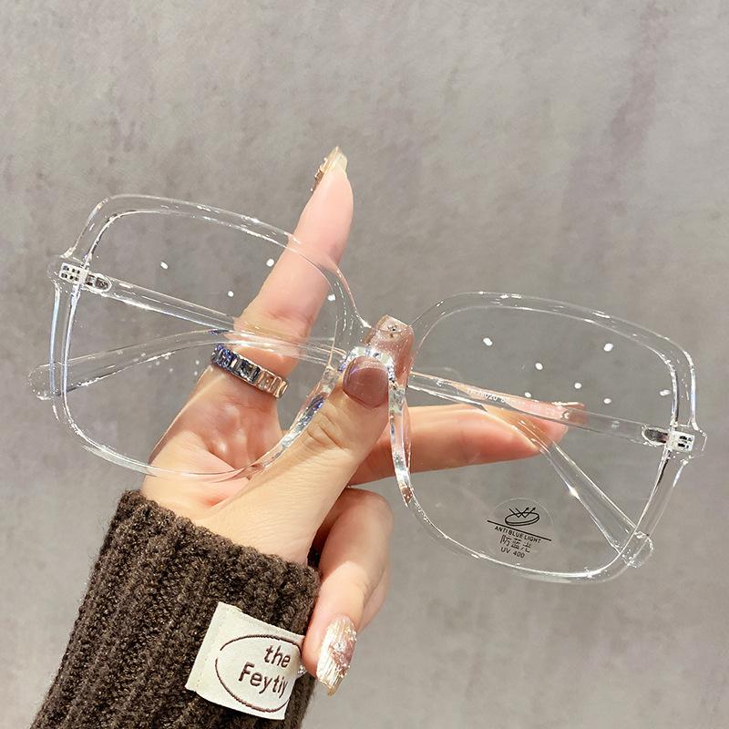 

Tr черная оправа простые очки для близорукости женщины могут подобрать степень анти-синий свет очки оправа 38020