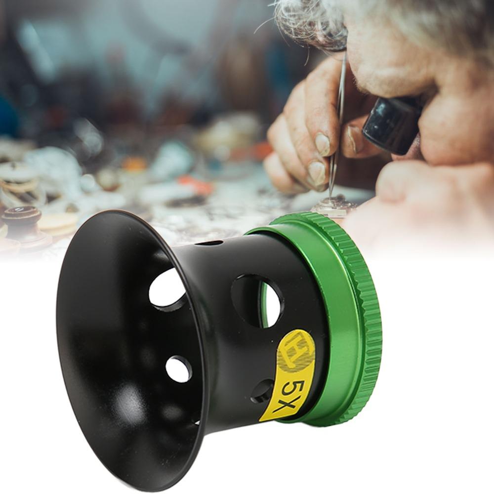 Sapphire Glass Eye Loupe High Hardness Jewelry Magnifier Inspection Magnifier  Antique Appraisal