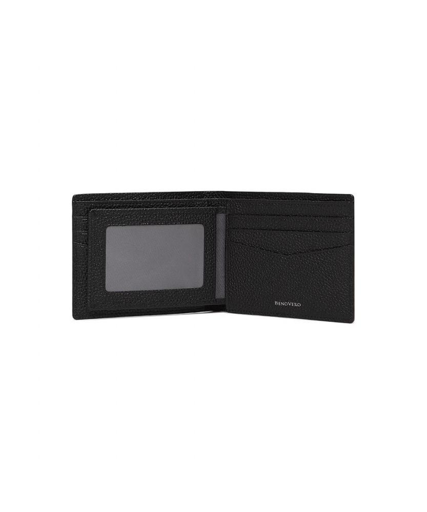 Benovero Matthae Check Wallet Black_Bmf1Acp2251K1