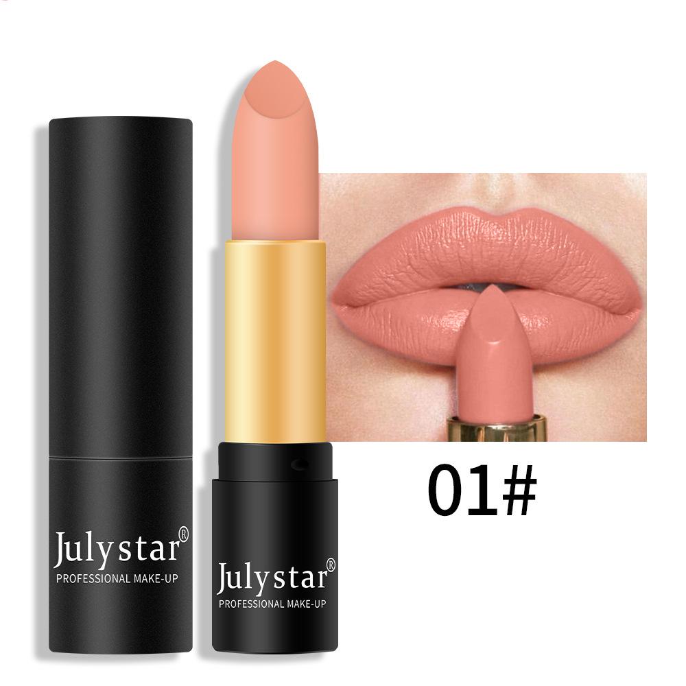 Trucco rossetto sei colori nuovo prodotto non si attacca alla tazza e non sbiadisce. Bellezza rossetto opaco vellutato