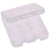 2Pcs 8 In 1 Transparent Tf Ms Memory Card Holder Plastic Case Storage Box