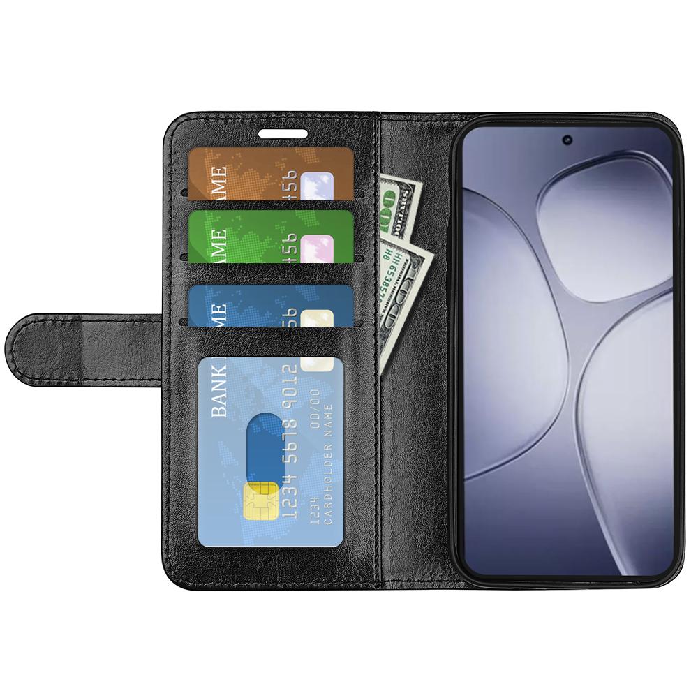 For Xiaomi Redmi K70 Ultra Wallet Case Crazy Horse Texture Stand Leather Phone Cover