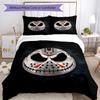 3pcs Duvet Cover Set (1*Duvet Cover + 2*Pillowcase, Without Core), Jason Voorhees Print Soft All‑Season Bedding Set, Home Bedroom Decor Gift