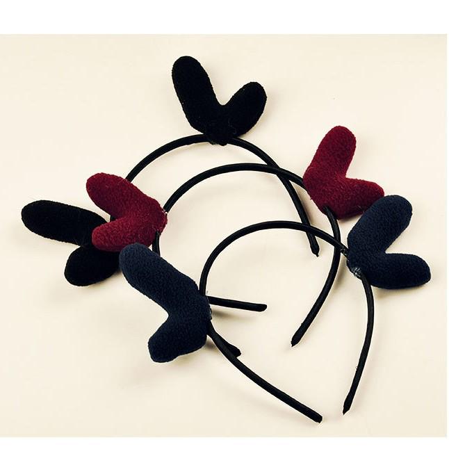 Japanese & Korean Hair Accessories: Christmas Cat and Rabbit Ears Clips & Antlers Headbands.