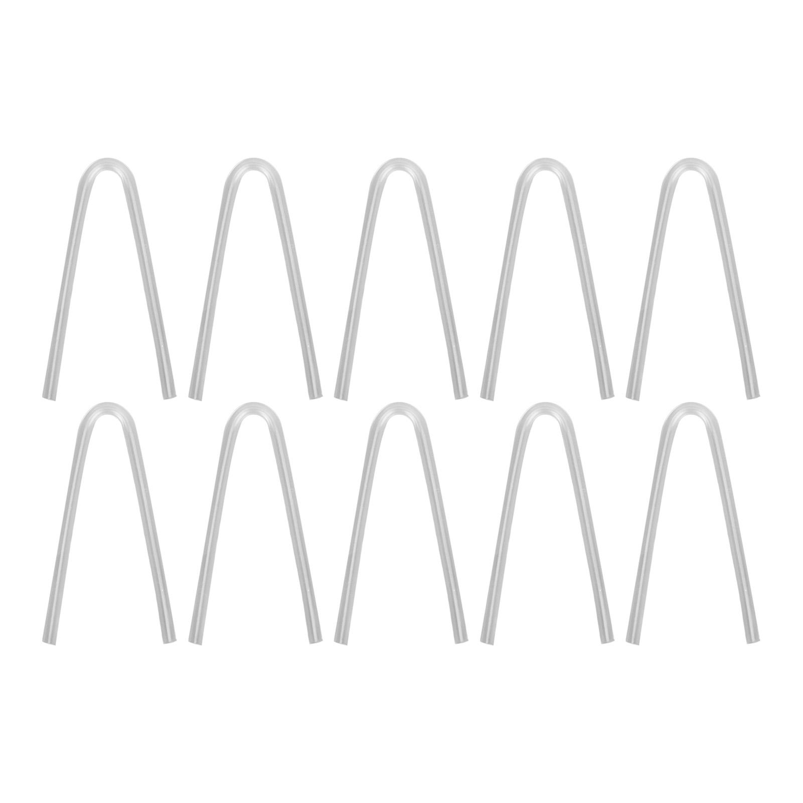 

10 шт. сменные звуковые трубки, аксессуары для легкой установки, силиконовые формованные трубки для ушных вкладышей U Tube