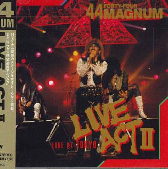 

CD 44MAGNUM - Live Act II AMCM4120 MOON RECORDS Japan Japanese Pop/Rock Used