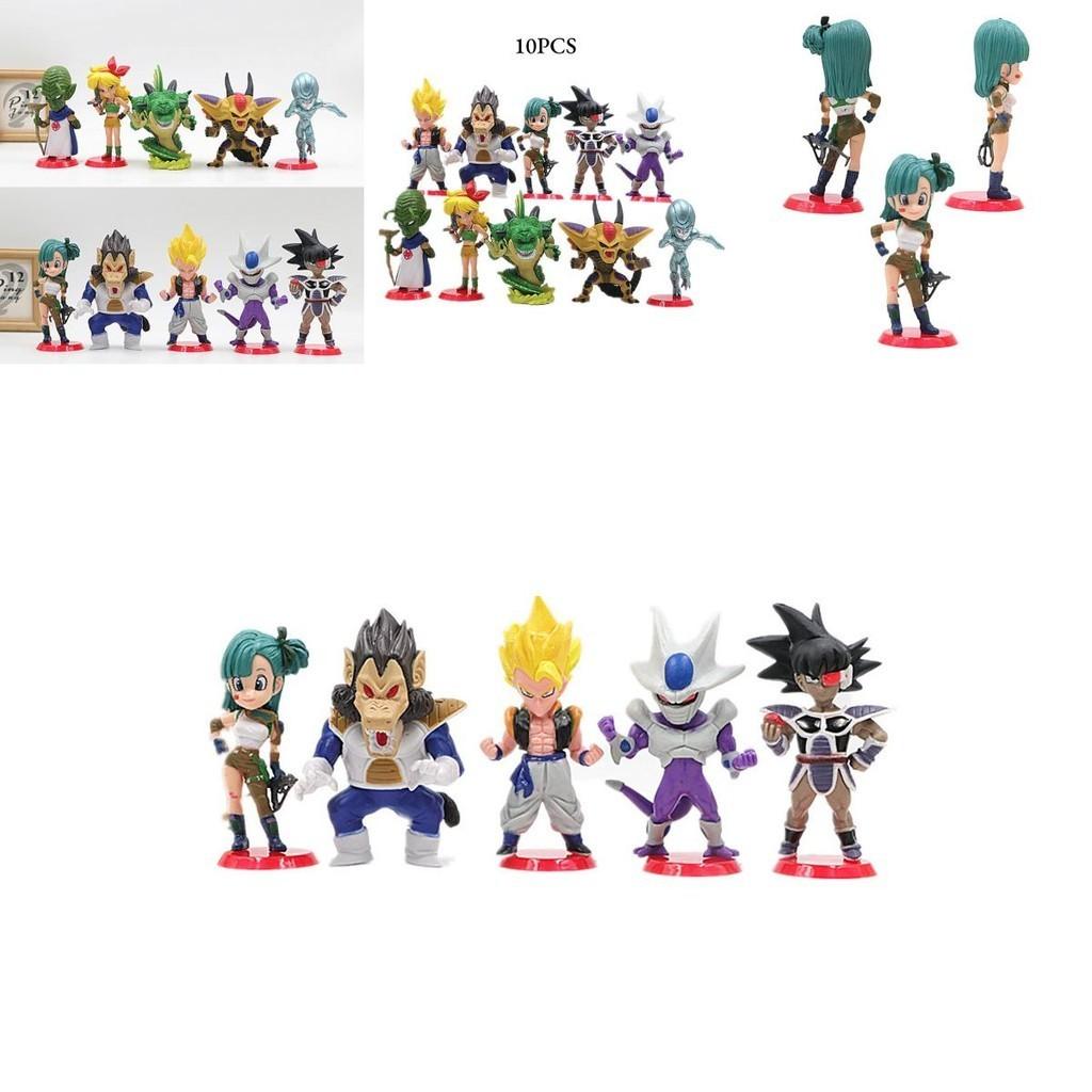Dragon Ball Anime Character Model Toys High-quality Plastic Material
