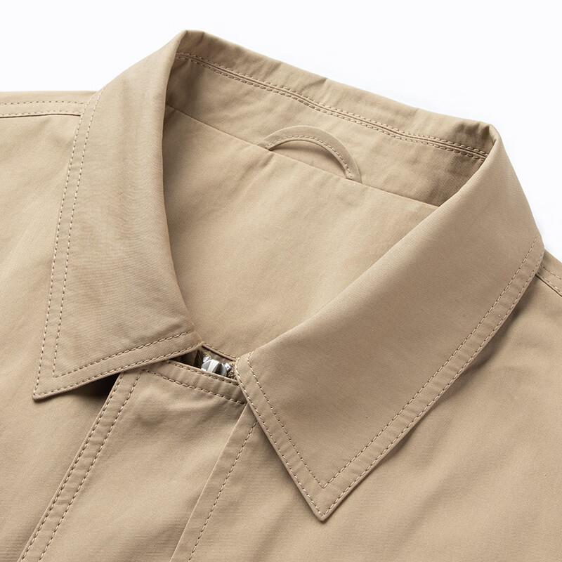 JOW Men's Wrinkle-Resistant Loose Workwear Jacket