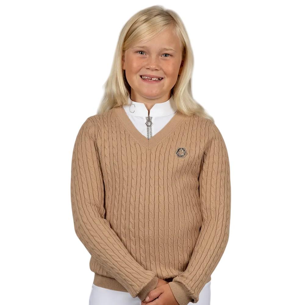 Coldstream Childrens/Kids Next Generation Clarkston Knitted V Neck Jumper