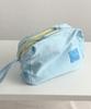 Nuaname Pure White Space-Separating Peddler Pouch Blue