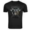 Valhalla Wartet Wikinger Schädel Krieger Grafik T-Shirt