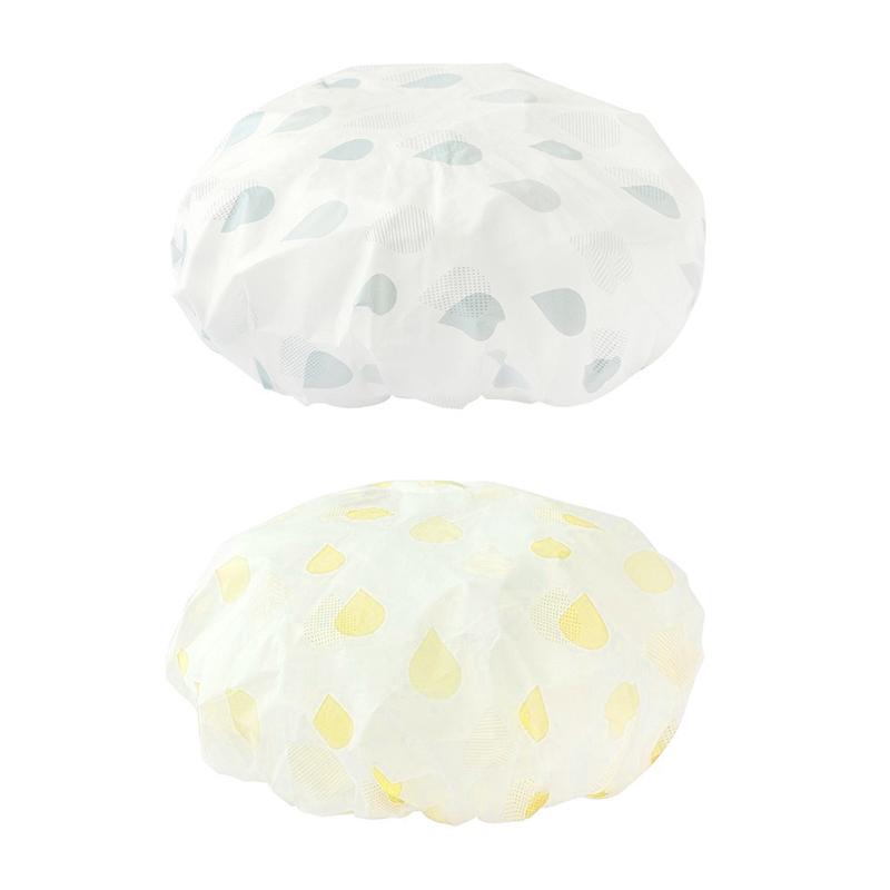 Women's Reusable Shower Cap Bonnet Douche Luxury Shower Bath Cap Swimming Cap Shower XYM002