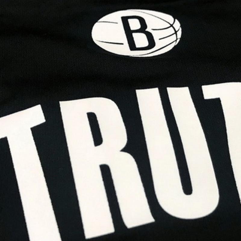 adidas Maillot de basket-ball NBA Rep Fan Edition Brooklyn Nets Paul Pierce 34 Maillot homme Noir DBV2219