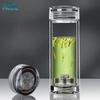 Water Health Double-Wall Glass Tea Infuser Bottle 400ml