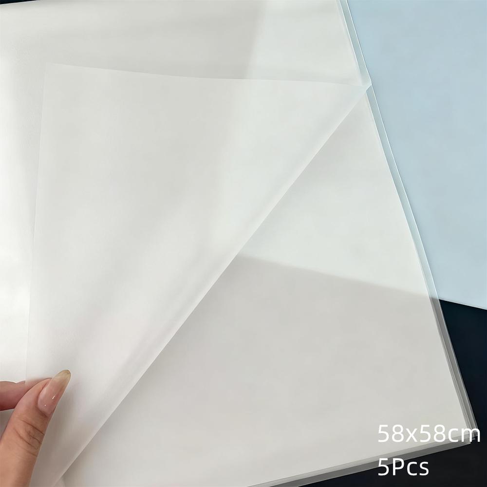 Ins Style High Beauty Blue White Winter Series Snow Pear Paper Collection DIY Large Sheet Decorative Gift Wrapping Paper