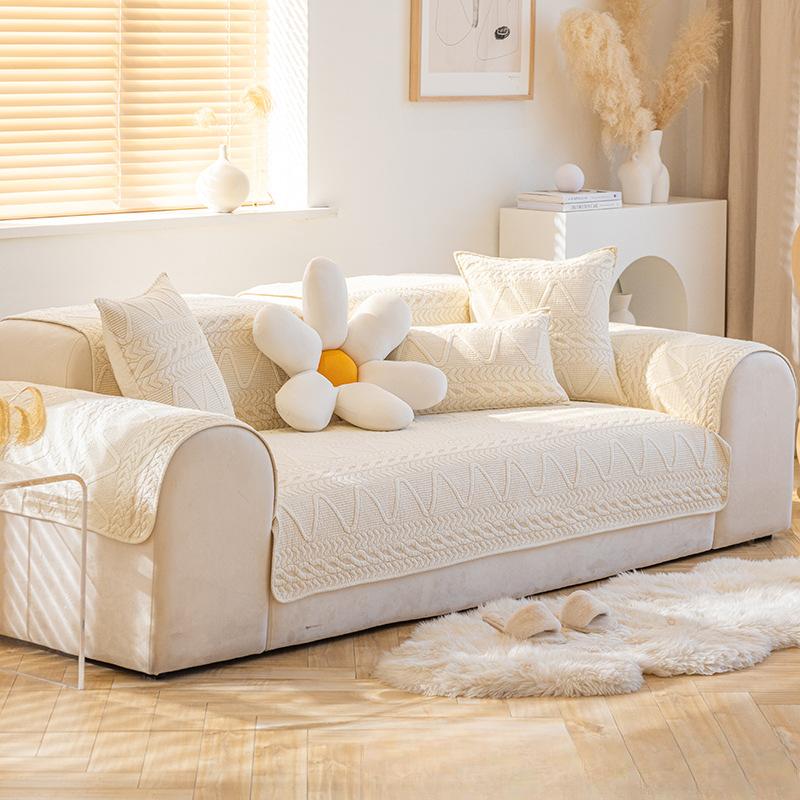 Four Seasons Universal Sofa Cushion Cover Non-Slip Mat Affordable Luxury Simple Modern High-End Sofa Seat Cover JUEoth