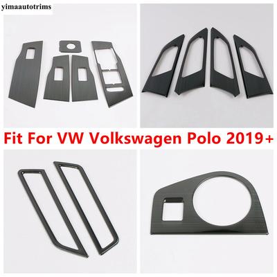 Window Lift / Head Lights / Handle Bowl Frame / Dashboard Air AC Vent Cover Trim Accessories For VW Volkswagen Polo -