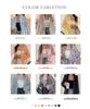 Sheer shirt summer loose long simple [J.STORE] shirt, top, women's, outerwear, women's, summer, spring, spring/summer, clothes, Korean, thin,