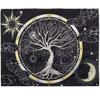 Aesthetic Mandala Tapestry Tree of Life Pattern High Quality Multi Size Flat Print for Home Wall Decor Gift Idea