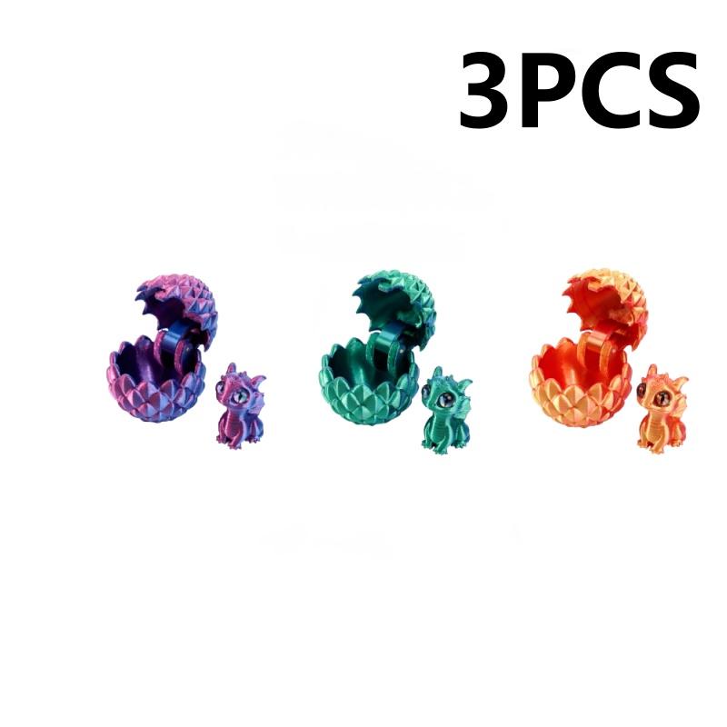 

3D Printed Western Dragons and Dragon Eggs, Made of High-quality PLA Material, Suitable as Gifts, Parties, Gardens, Kitchens