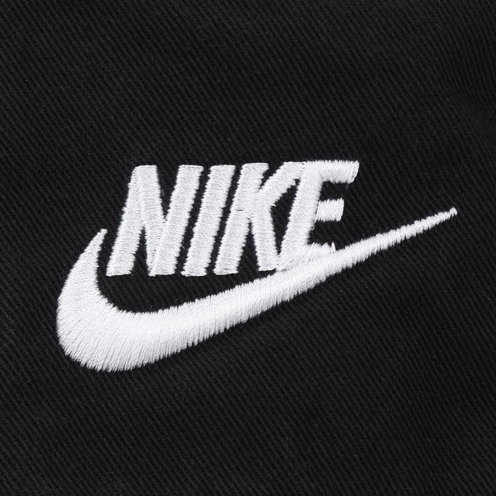 Nike Logo Embroidered Cotton Fisherman Hat Unisex hats Black FB5381-010