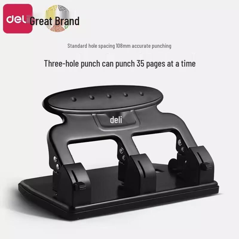 Deli 0116 3-Hole Punch