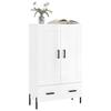 VidaXL Highboard White High Gloss 69.5x31x115 Cm Engineered Wood 830334