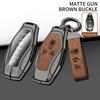 Zinc Alloy Leather Car Key Case Faw Hongqi H5 H9 Hs7 Hs5 H7 L5 Hs3 L9    Key Fob Car Key Key Case Accessories