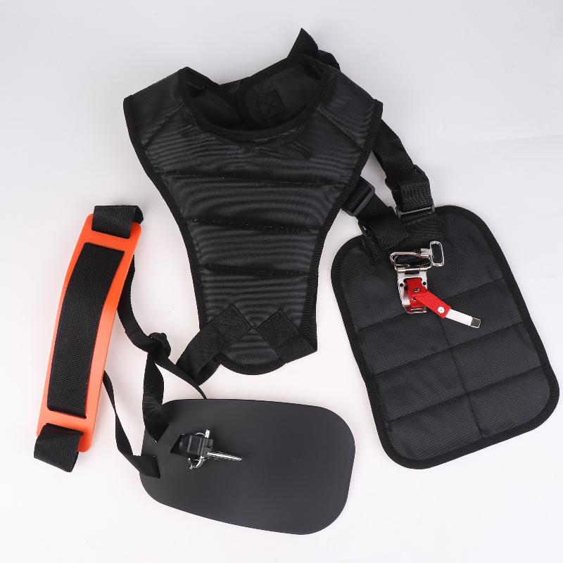 Double Shoulder Harness Strap Belt, Adjustable Trimmer Strap For Brush Cutter, Garden Lawn Mower Power Pruner, Comfort Support
