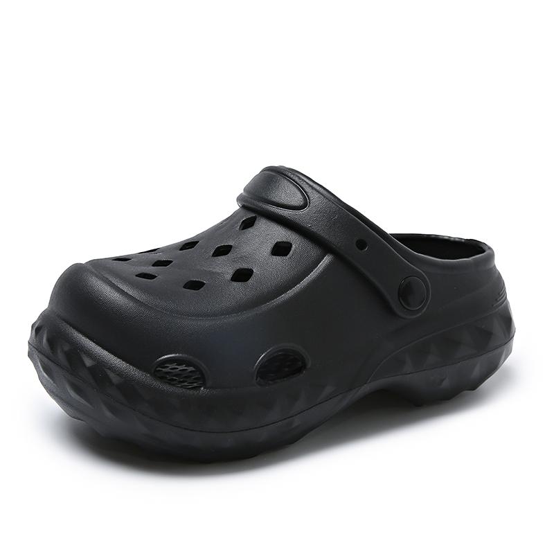 

TUINANLE/женские тапочки, мягкие нескользящие летние сандалии на платформе, женские повседневные пляжные туфли из ЭВА с отверстиями