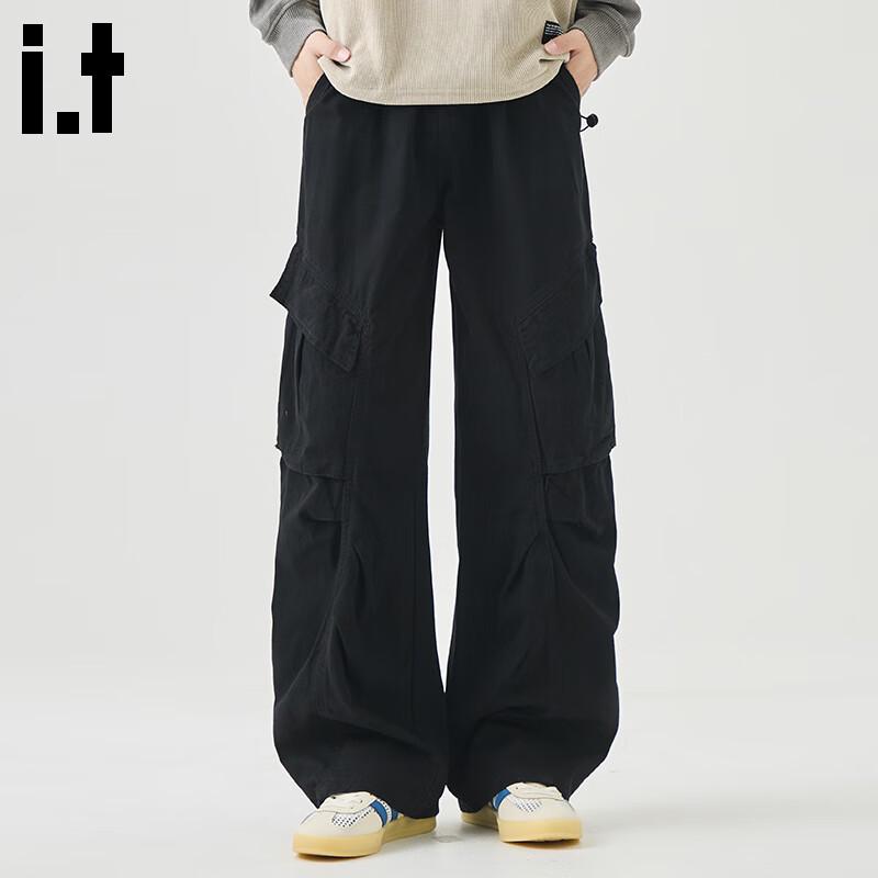 CHOCOOLATEit Men's American Style Cotton Cargo Straight-Leg Pants