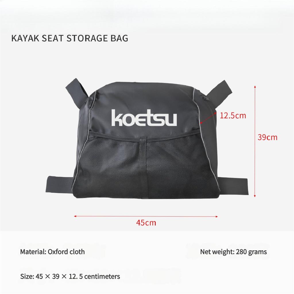 Padded Kayaks Seat SUPs Paddles Board Seat Surfboard Bag Paddle Board Insulated Storage Bag Kayaking Canoeing Raftings Fishing