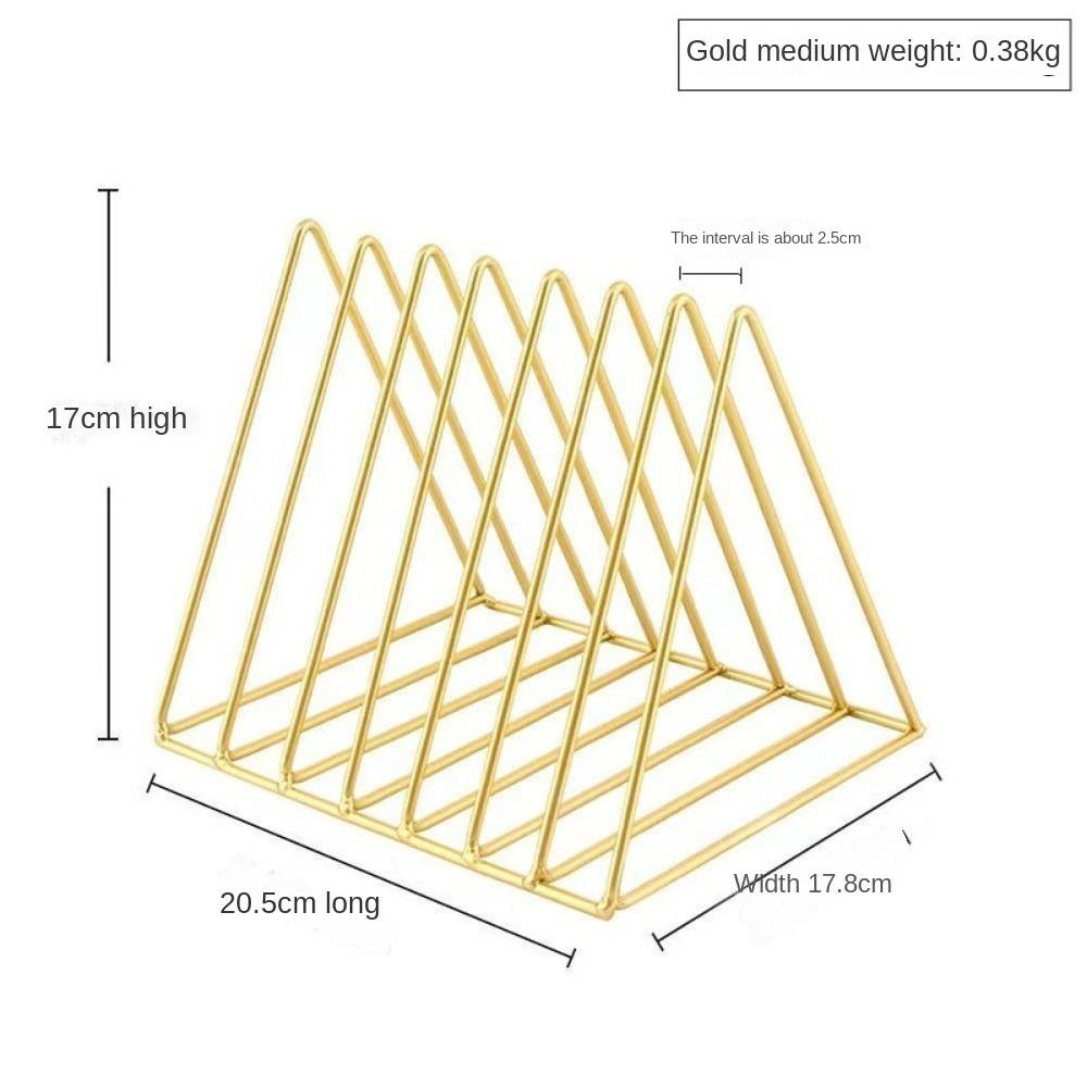 Ράφι Αποθήκευσης Περιοδικών Σιδερένια Τέχνη Θήκη Εφημερίδων Οργανωτής Σταθερών Νέου Φοιτητή Οικιακό