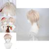 Kazuha Wig 45cm Stunning Synthetic Hair For Genshin Impact Cosplay Costume Parties