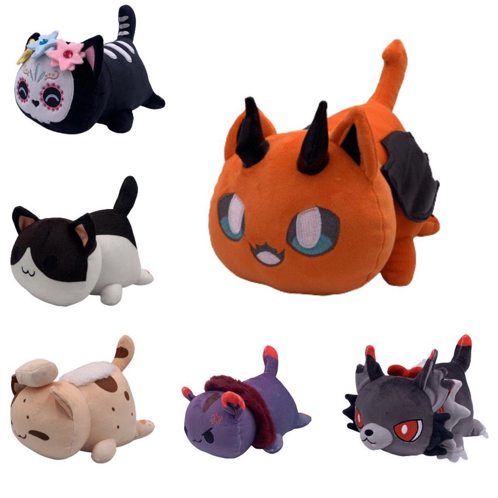 Aphmau Cat Stuff Toys Vycpaná hračka Plyšová panenka pro dívky Polštář Home Dekor