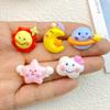10Pcs New Cute Resin Sun, Stars, Moon, Clouds Series Flat Back Parts Embellishments For Hair Bows Accessories