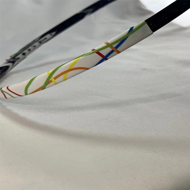 Clear Anti-Peeling Racket Protection Sticker for Tennis, Badminton, and Table Tennis