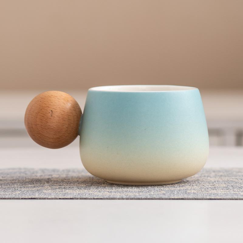 High-end Coffee Cup Set, High-end Afternoon Tea, Latte Flower Cup, Women's Exquisite High-value Light Luxury Couple Cup, Breakfast Cup