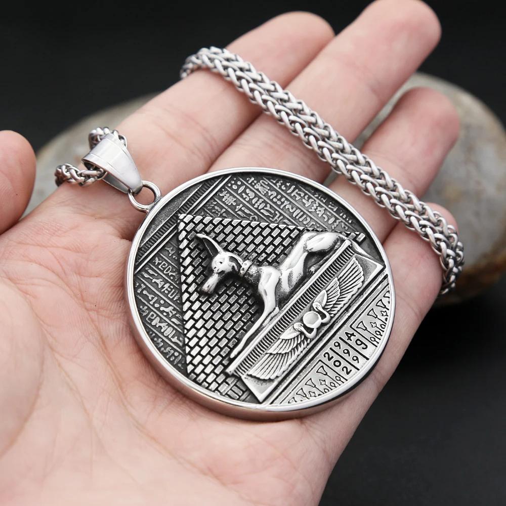 God Death Anubis Amulet Talisman Necklace Pendant Ancient Egypt Egyptian Symbol Eternal Life protect guardian Dead