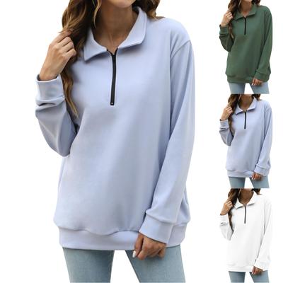 Damen Oversized Hoodies Fleece Sweatshirts Langarm Pullover Herbst Kleidung