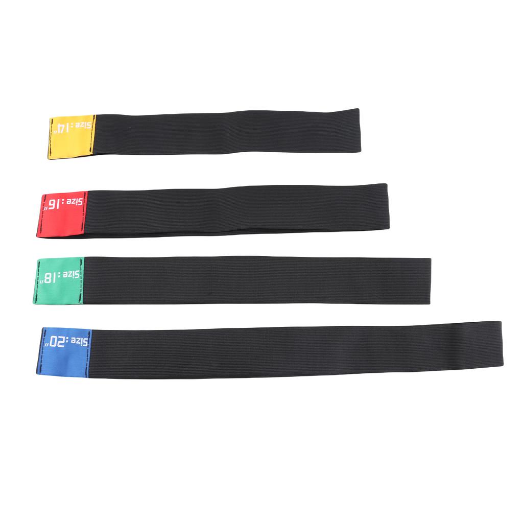 4pcs Drum Cymbal Mute Belt Hi Hat Elastic Ring Circle Set Drum Practice Silencers 14inch   16inch   18inch   20inch